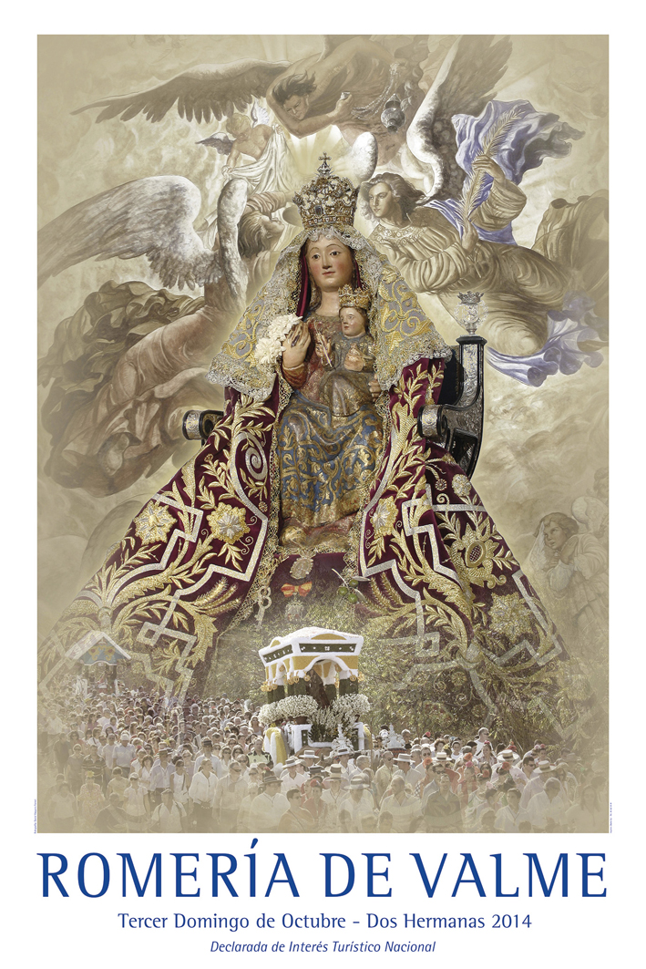 Cartel de Romería en honor de Nuestra Señora de Valme 2014